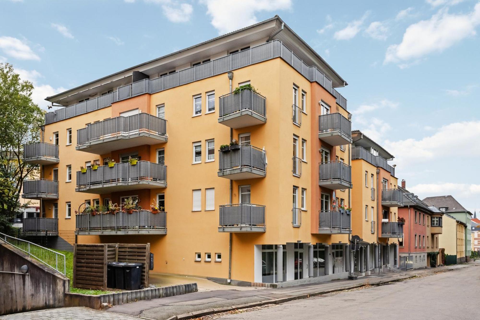 Edler Wohnraum Schwanenteich-Suite Mit Balkon, Kaffeevollautomat, Lift & Parkplatz Zwickau Kültér fotó